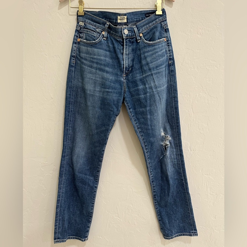 Citizen of Humanity - the Cara, high rise cigarette ankle jeans